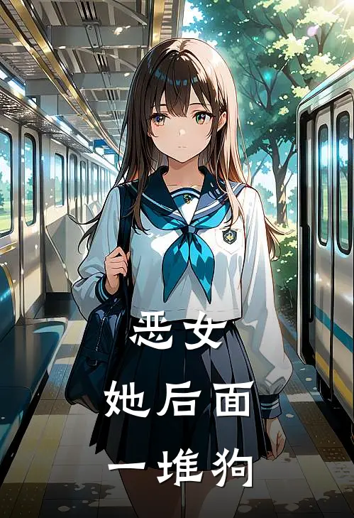 恶女，她后面一堆狗