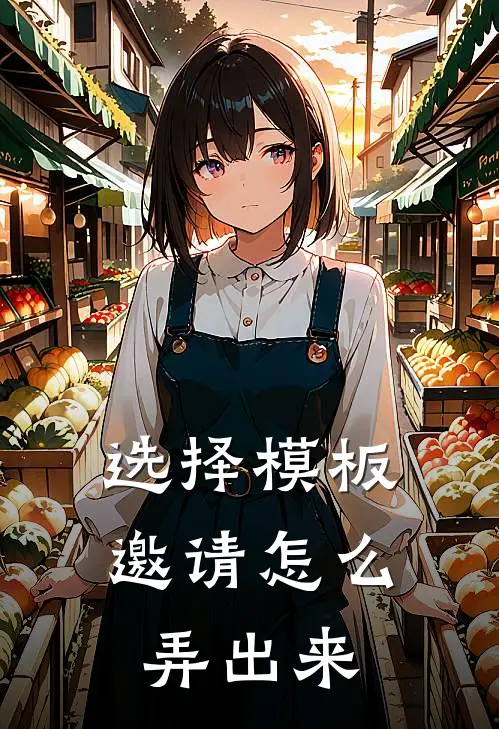 选择模板邀请怎么弄出来