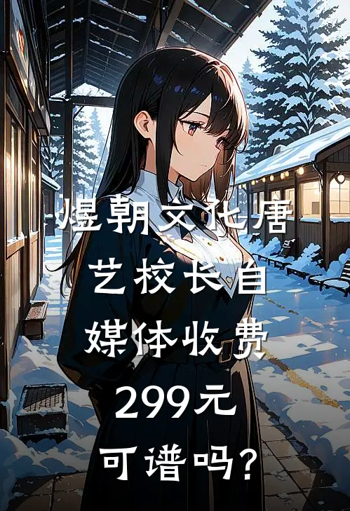煜朝文化唐艺校长自媒体收费299元,可谱吗?